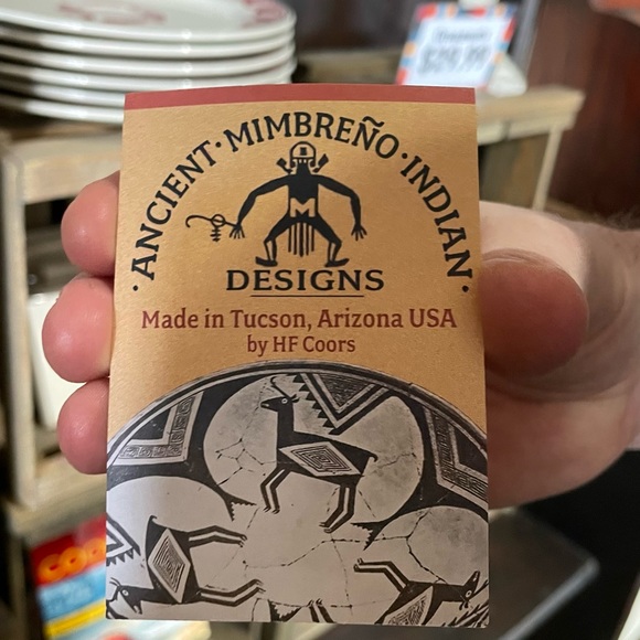 Brand New!! Original Ancient Mimbreno Indian Mug, Native American Designed - Picture 4 of 7